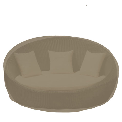 Latitude Run® HeavyDuty Outdoor Waterproof Round Daybed Sofa Cover